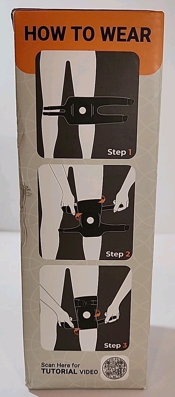 DR. BRACE ELITE Size XL Knee Brace w Side Stabilizers & Patella Gel Pads Support