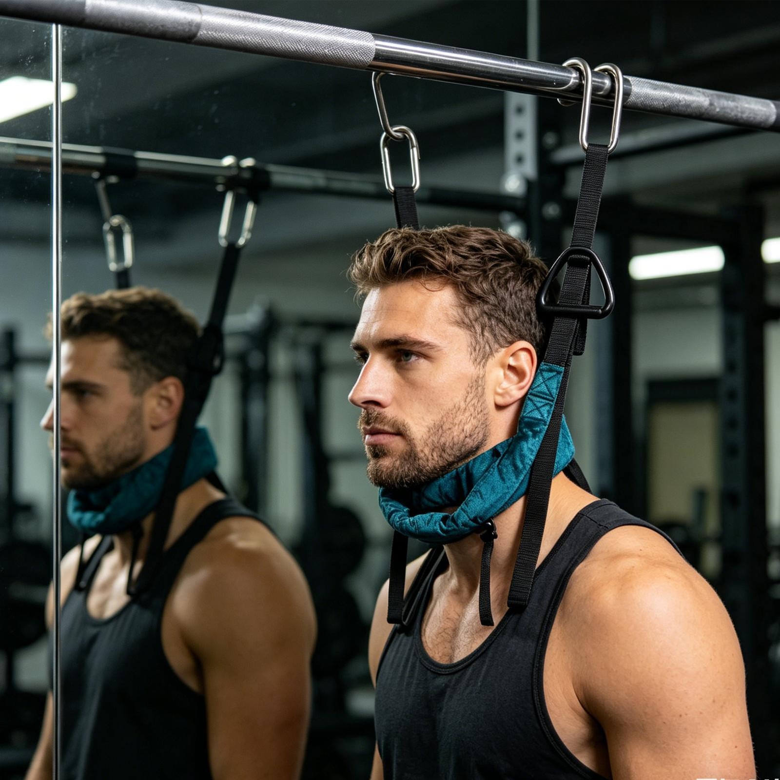 Neck Stretcher Brace Cervical Traction Device for Home Use Portable Neck Relief