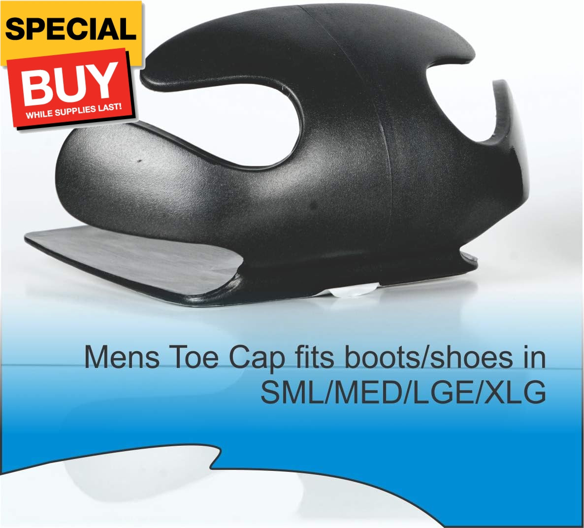 Body Armor Toe Guard Squere (Men’s Small – X Large)