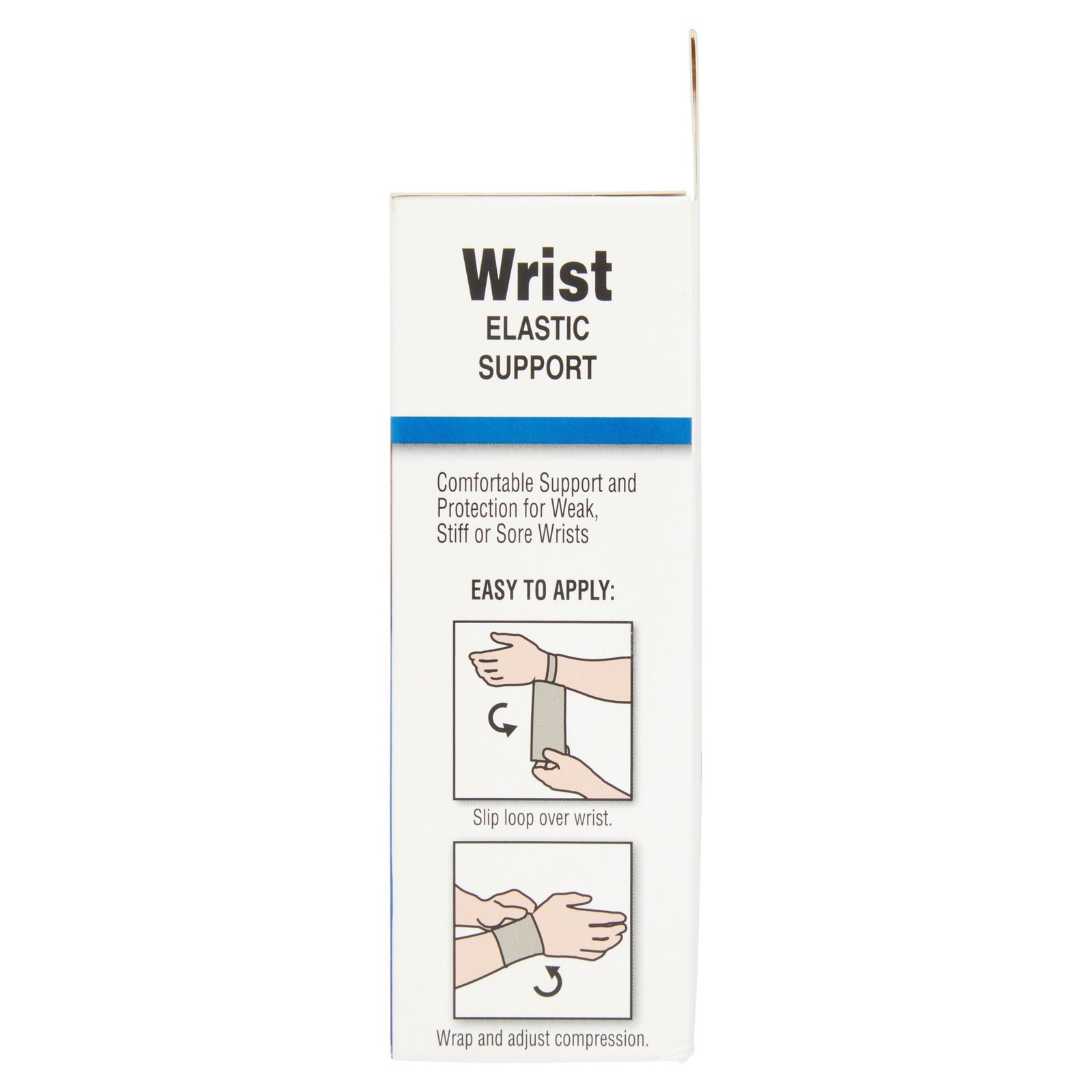 Wrist Support Wrap – Elastic Loop, One Size – for Carpal Tunnel, Arthritis