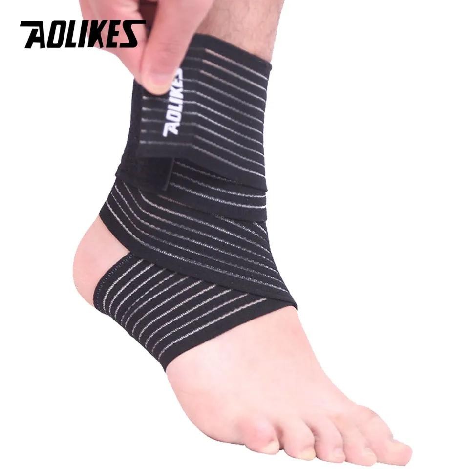 Aolikes 1pc 40-180cm Compression Bandage Protector Knee Support Brace Sports Ela