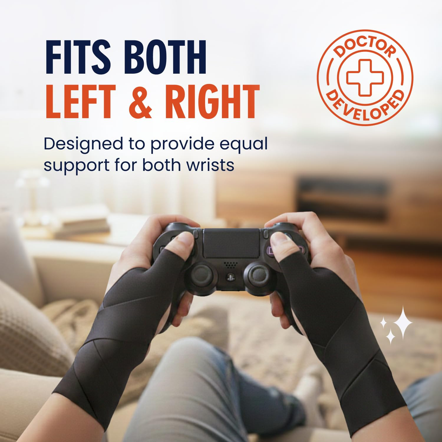 Dr. Frederick’s Original Waterproof Thumb & Wrist Brace – 4 ct – Hand Brace for