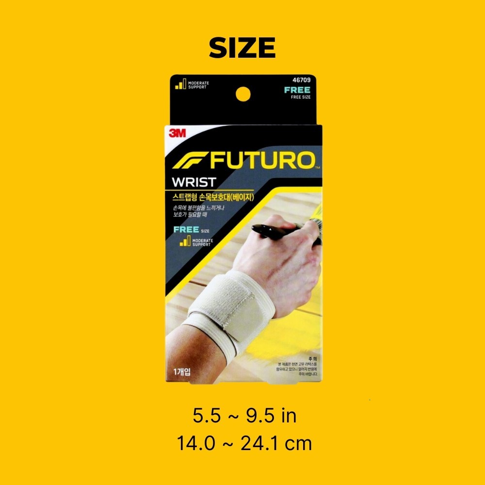3M FUTURO Wrist Support Strap Adjustable Free Size