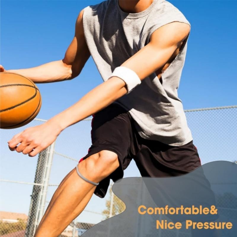 Patella Bands Knee Basketball Protector, Silicone Patellar Tendon Support Strap