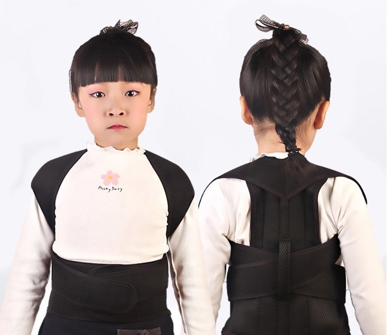 Student Child Orthopedic Belt Sit Posture Harness Invisible Hunchback Support XL