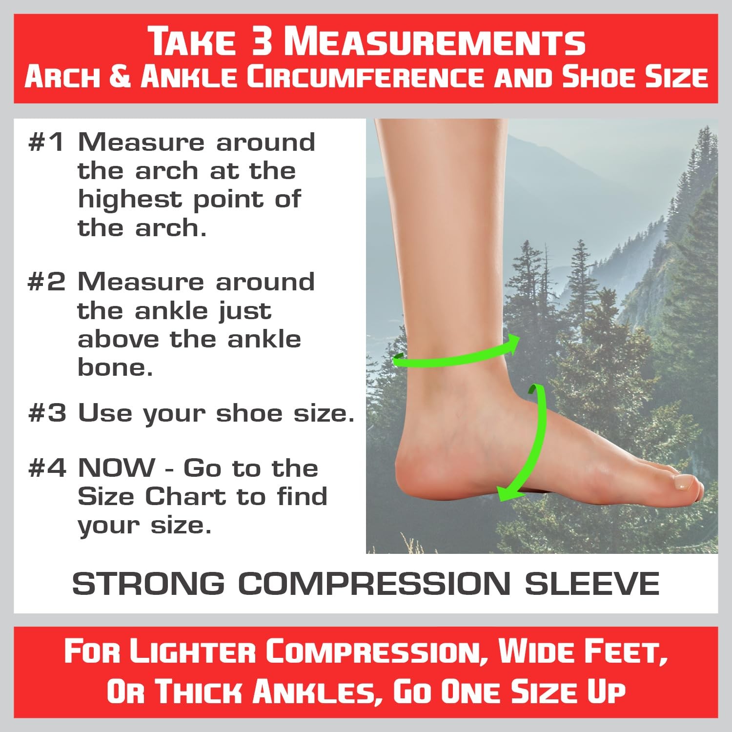 Techware Pro Ankle Brace Compression Sleeve – Relieves Achilles Tendon