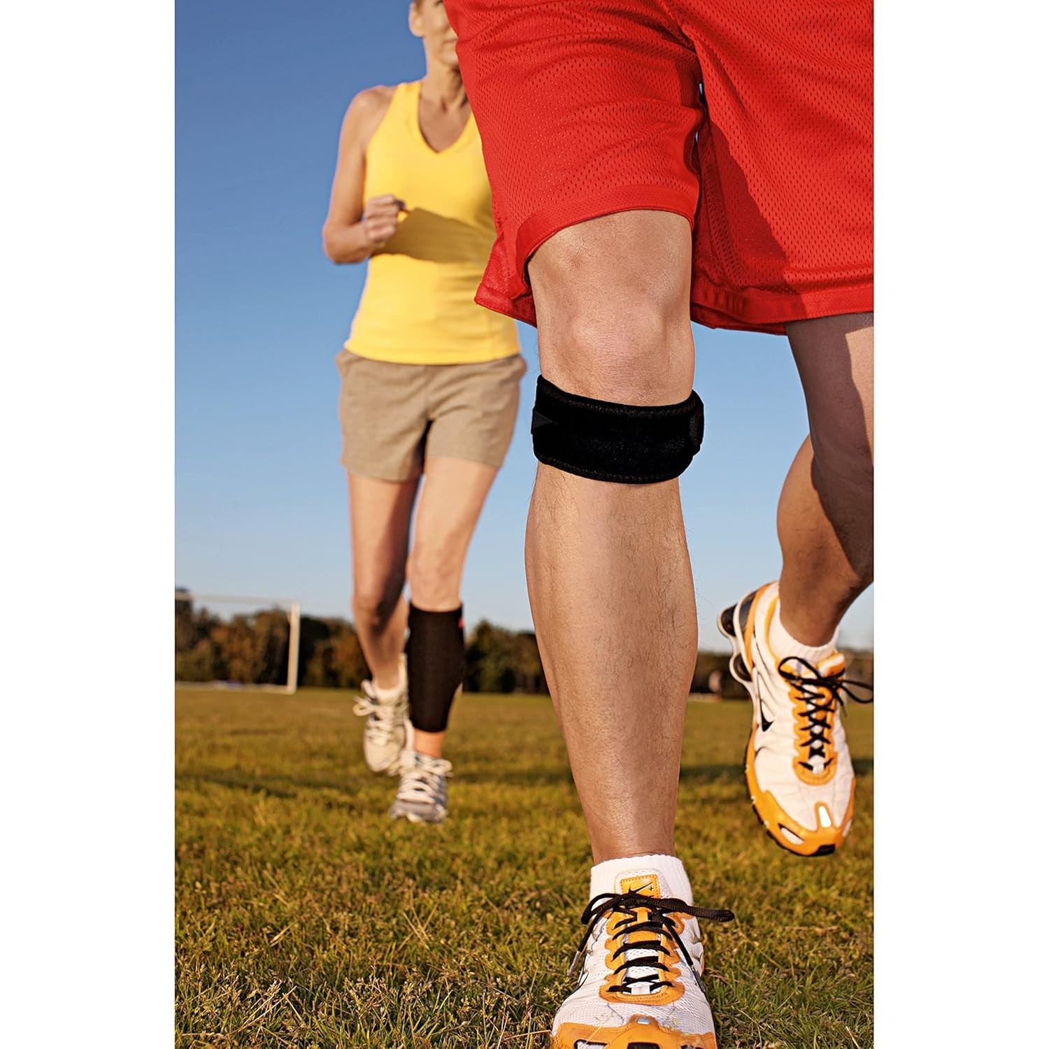 ACE Brand Knee Strap, Adjustable, Black, 1/Pack 207359