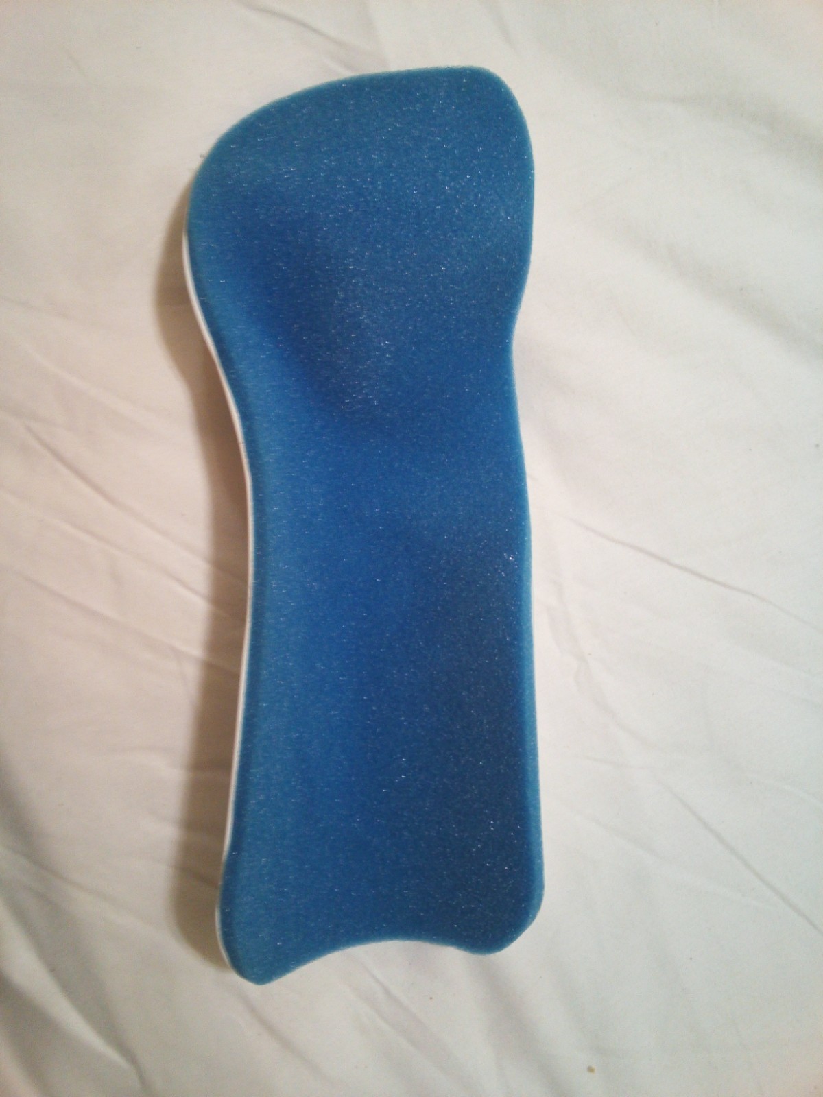 Splint Adult Wrist / Forearm / Hand Plastic White Large Right Blue Foam Cushion