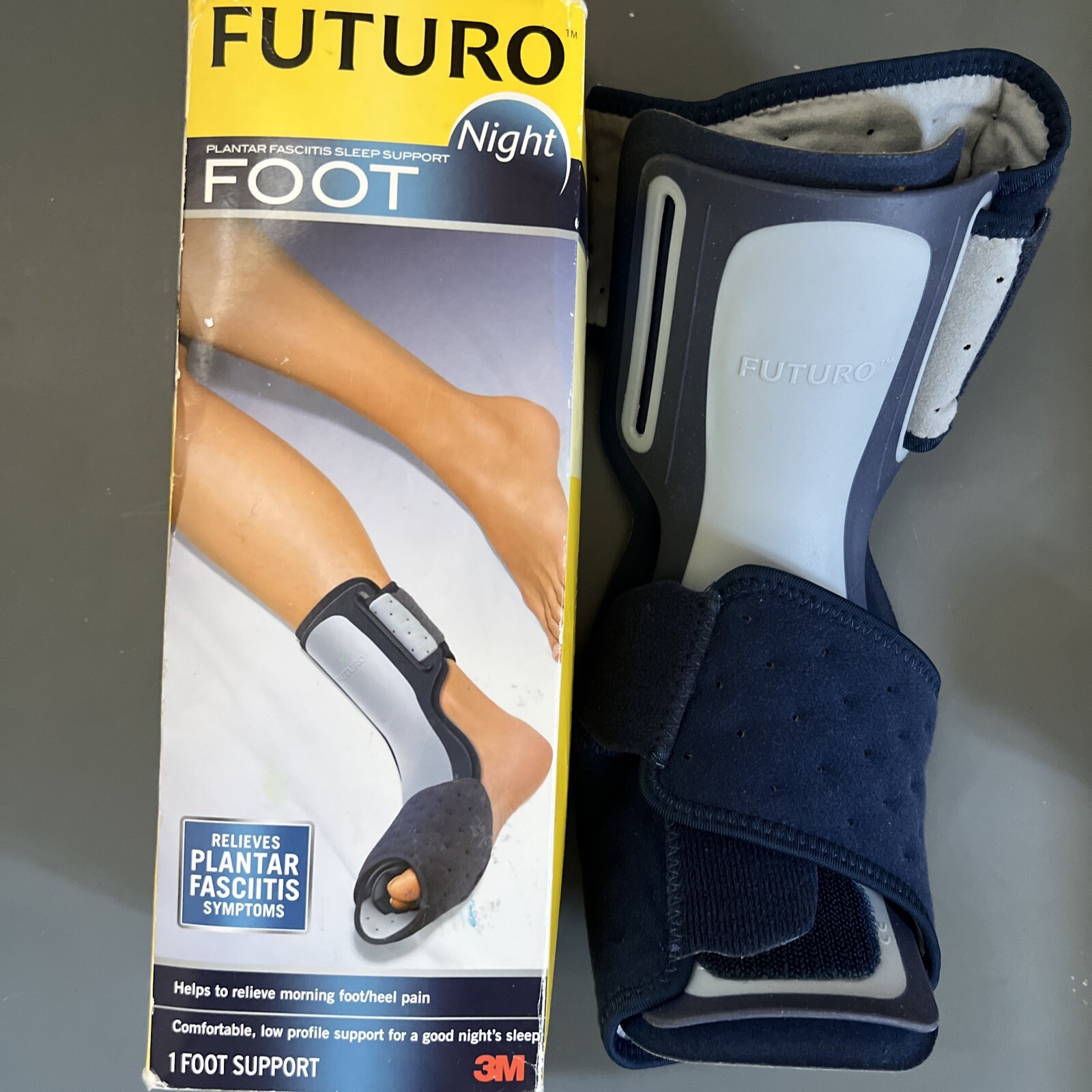 3M Futuro Foot Night Plantar Fasciitis Sleep Support Adjustable Brace Latex-free