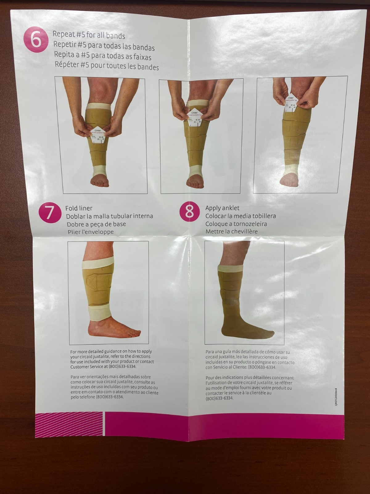 Medi Circaid juxtafit lower leg inelastic compression system