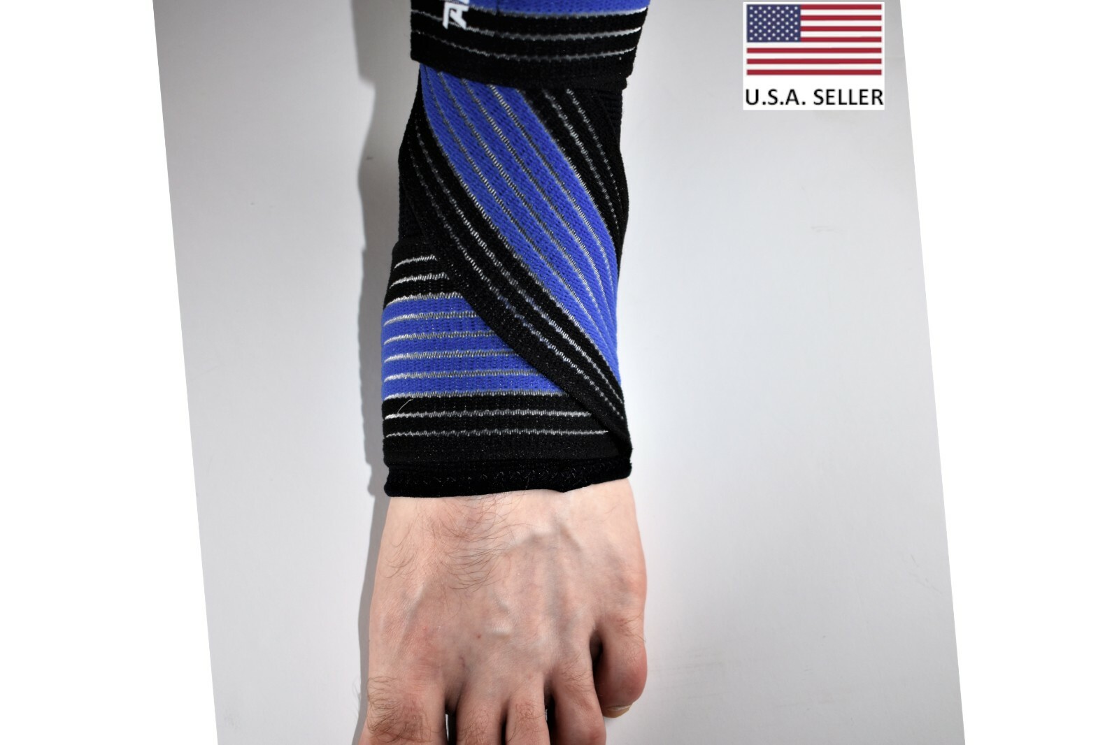 1 Pair (L+R) Aolikes Ankle Strap Support With Compression. Wrap Sports Protector