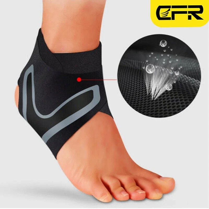 Ankle Brace Support Compression Sleeve Pain Relief Plantar Fasciitis Foot Wrap
