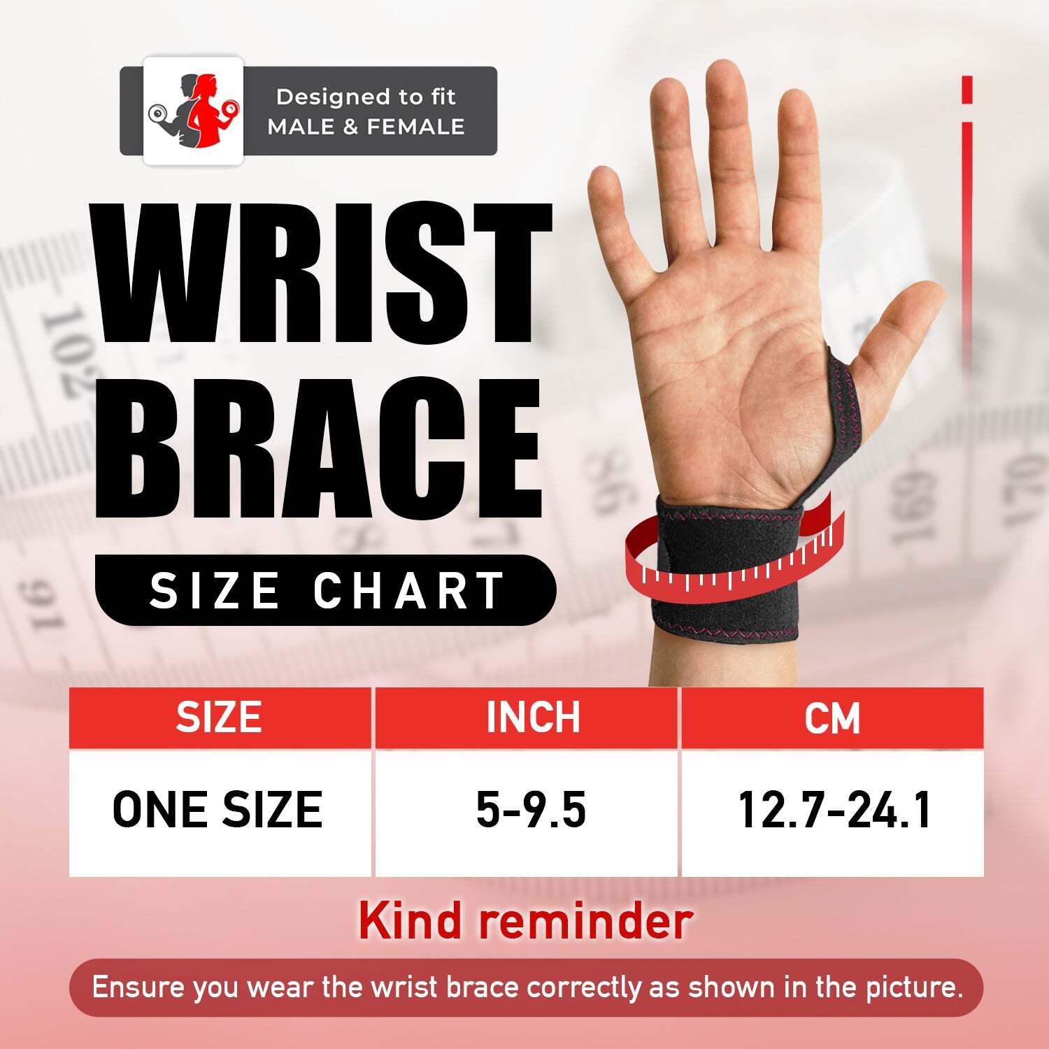 ZOYER Performance – Wrist Wrap – One Size Fits All