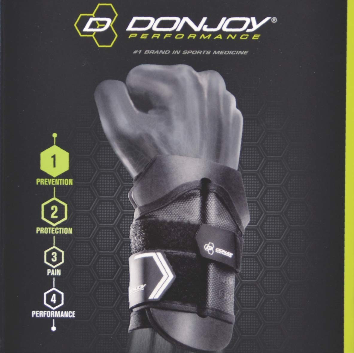 DonJoy Performance Anaform Wrist Wrap Support Brace, Maximum Wrist Protection…