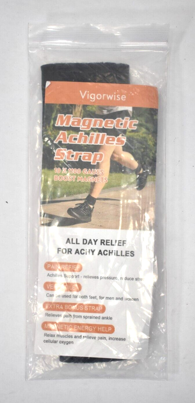 Lot of 4 Vigor Wise Achilles Brace Adjustable Strap Unisex For Ankle Pain Hiking