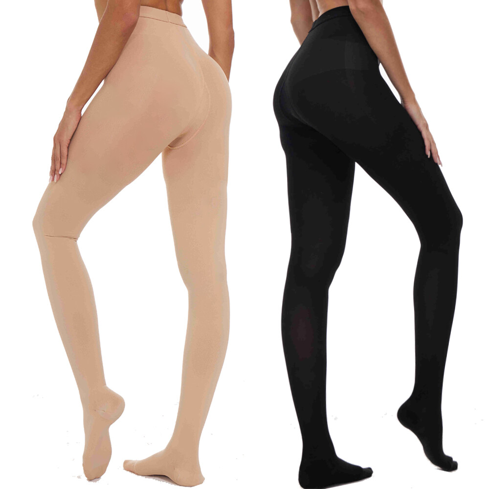 Moderate Support Gradient Compression Pantyhose for Women Swelling Edema