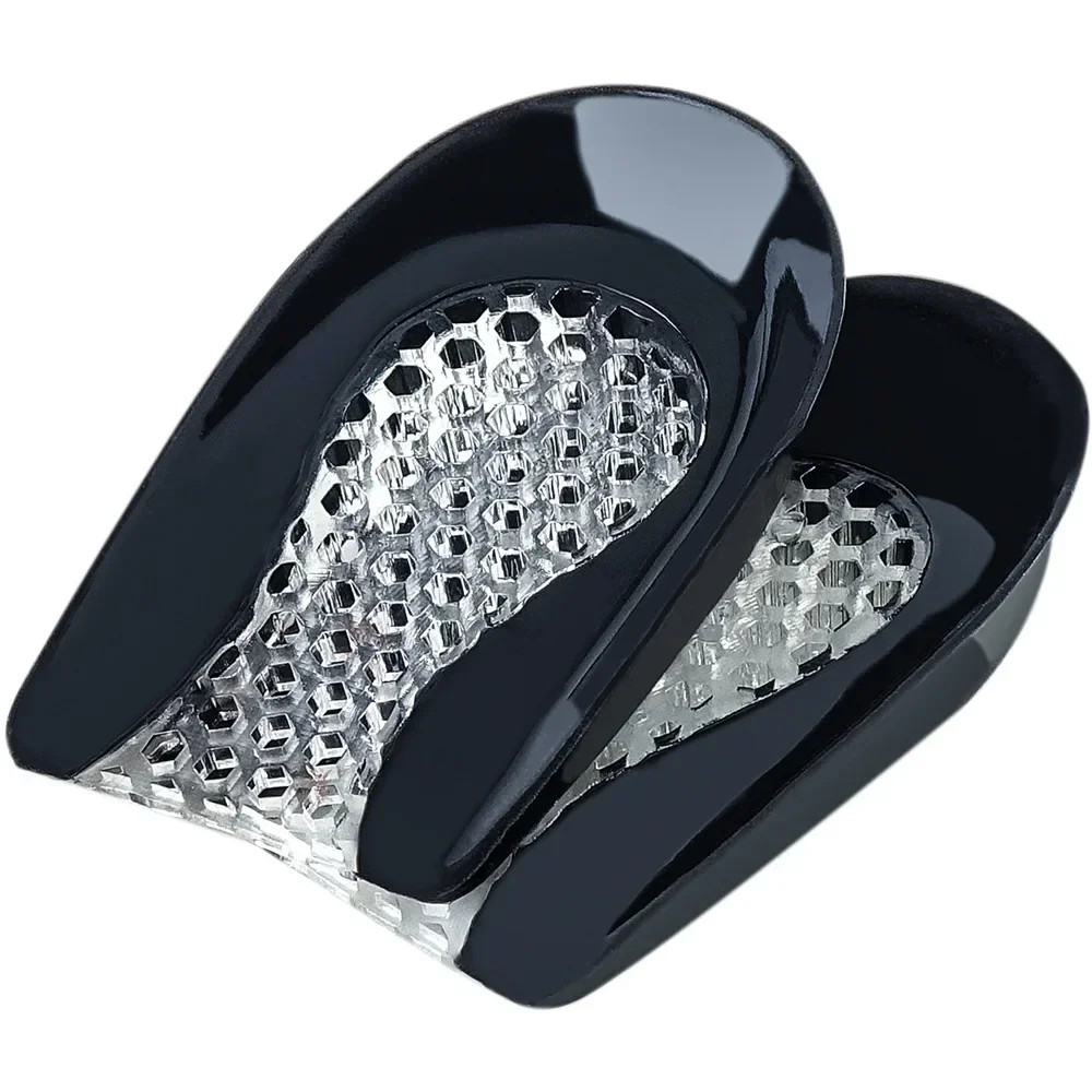 Silicone Gel Heel Pad for Shock Absorption Plantar Fasciitis Pain Relief Foot Ca