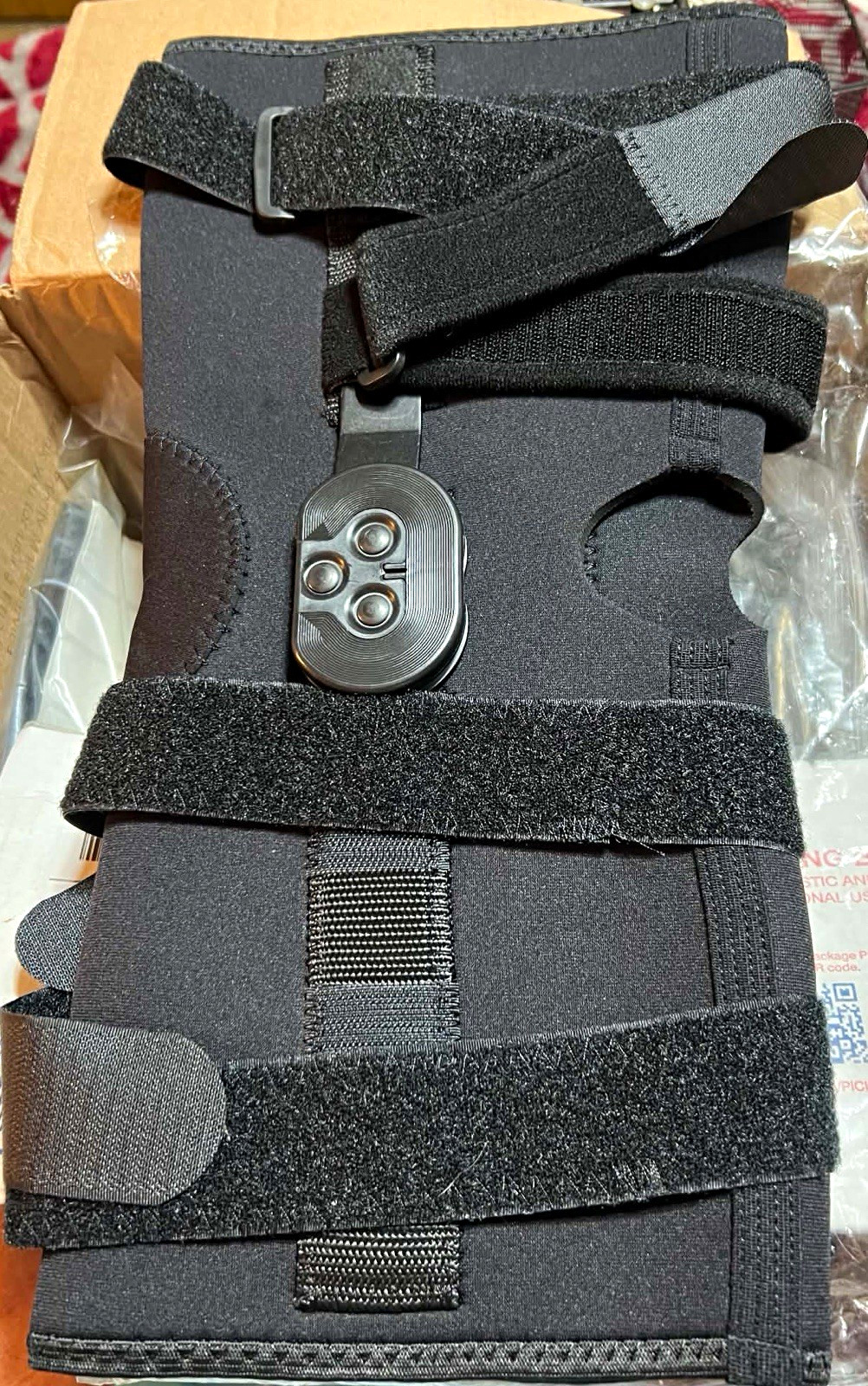 Bell-Horn Range of Motion Knee Brace Stabilization Adjustable XXL Black 99443XXL