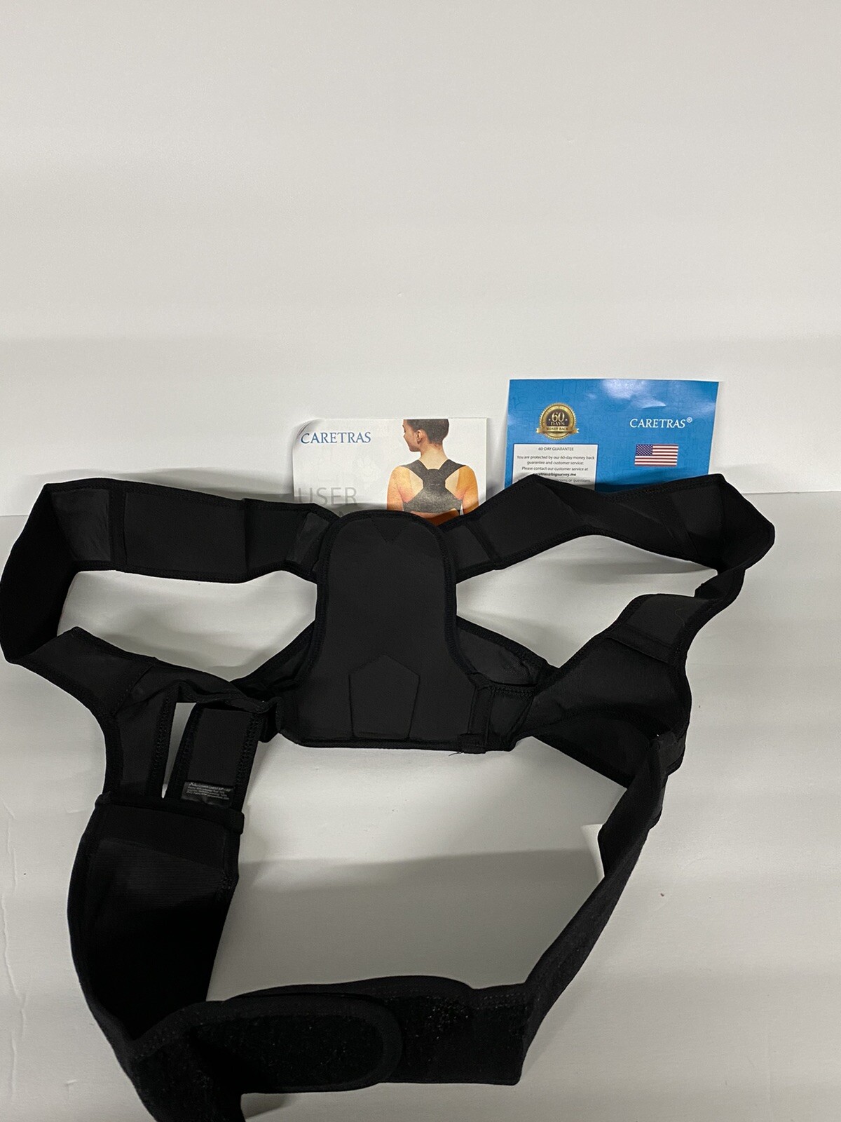 Caretras- Posture Corrector-Unisex-adjustable Upper Back Brace XL