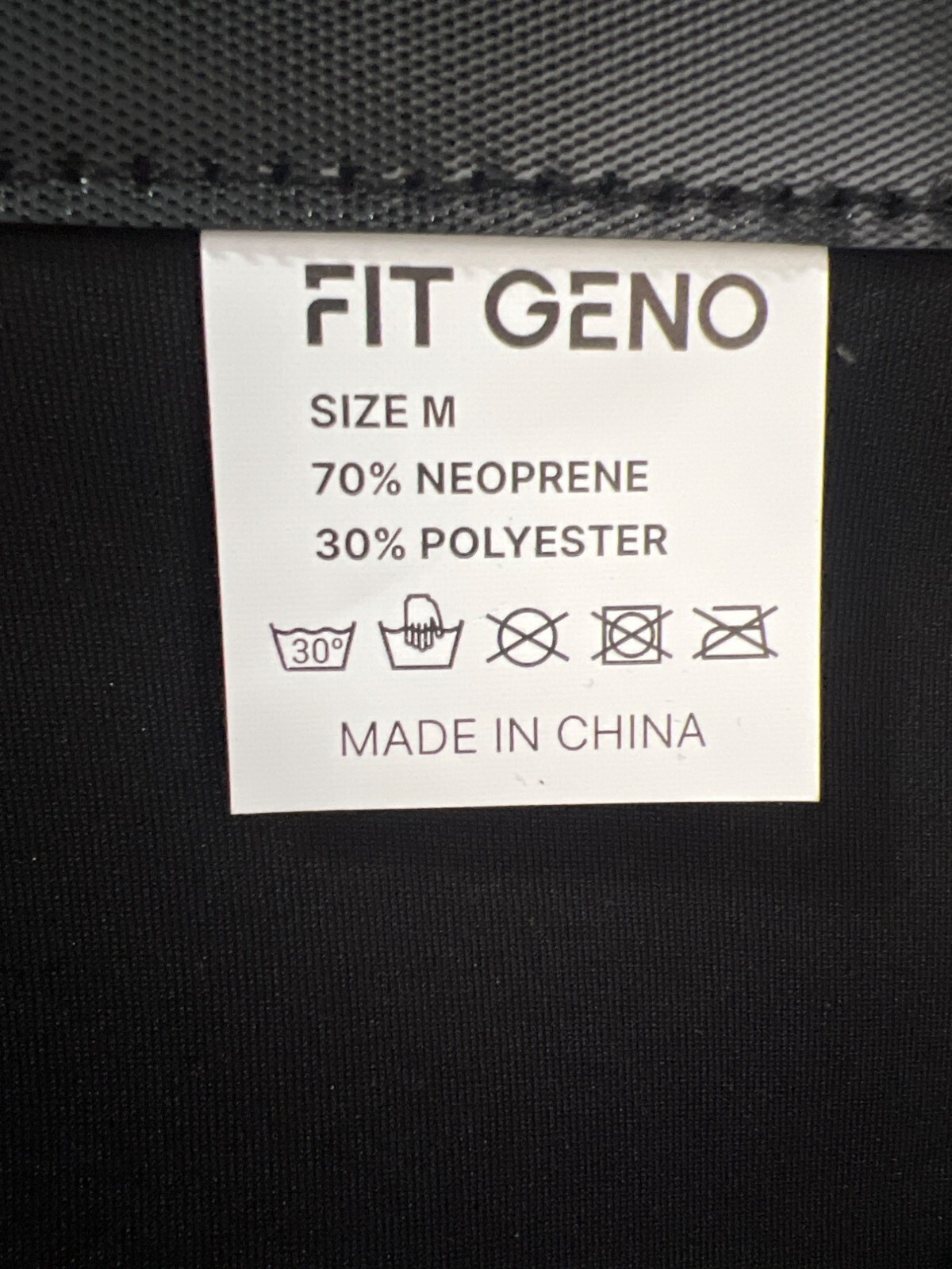 Adjustable Fit Geno Posture Corrector For Upper Back Support Unisex Size M Black