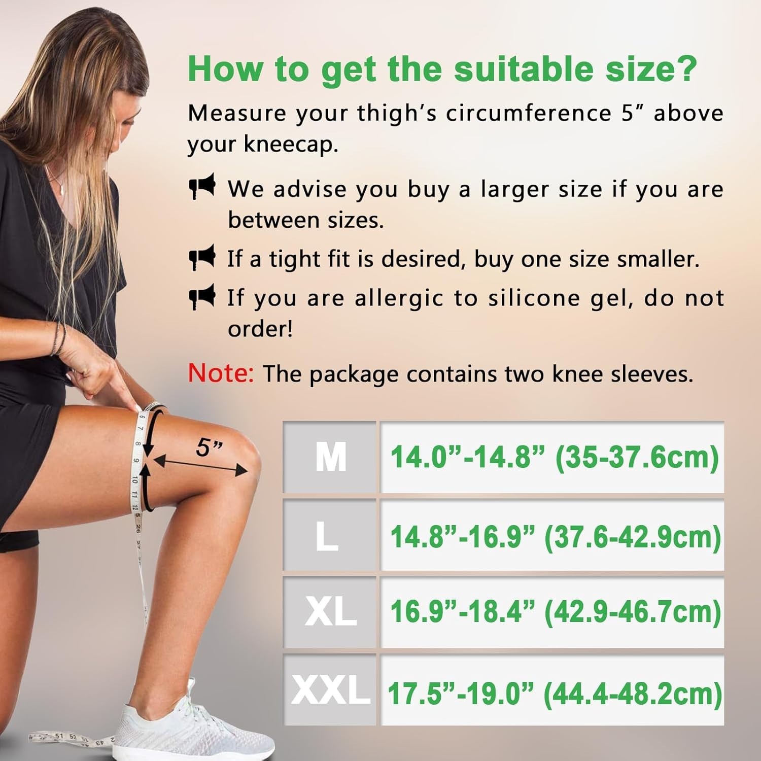 Knee Compression Sleeves – ACL & Arthritis Relief
