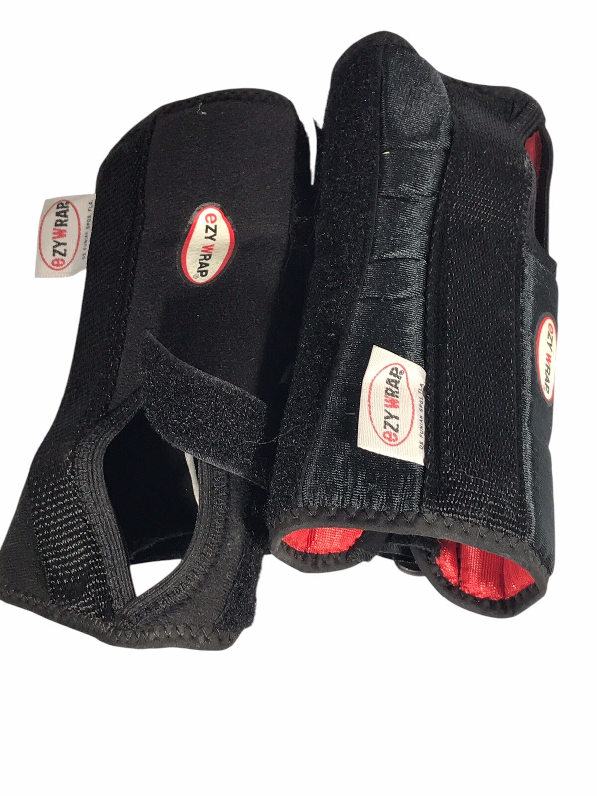Ezy Wrap 8″ Left and Right Wrist & Forearm Stabilize Support XL Black
