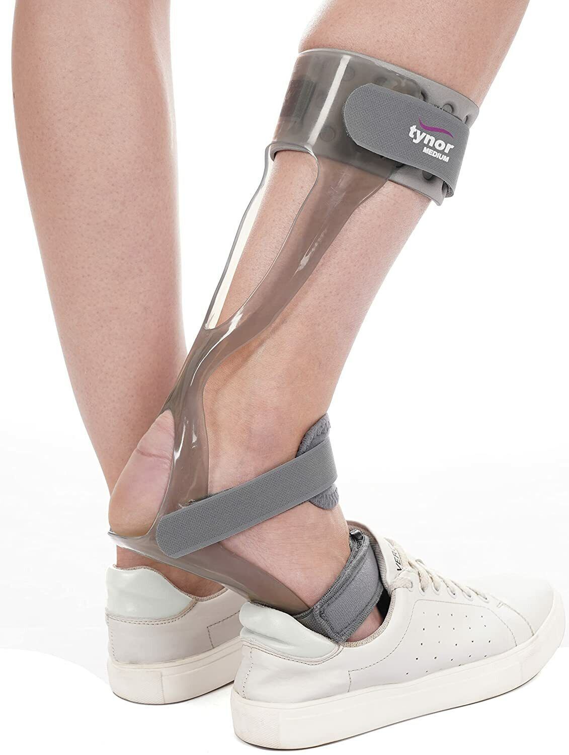 Tynor AFO Foot Drop Brace Splint Ankle Orthosis Leaf Spring Plantar Flexion