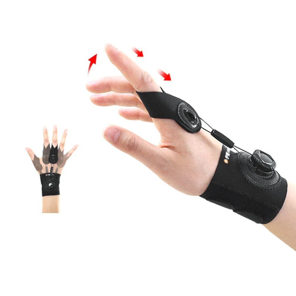 Adjustable Trigger Finger Splint Brace Hand Support Straightener Arthritis S M