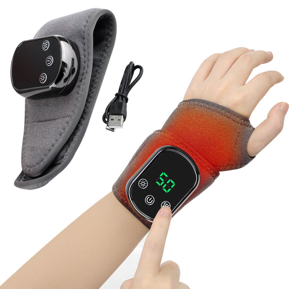Electric Heating Wrist Massager Joint Wrist Wristband for Hand Fever Wrist Guard