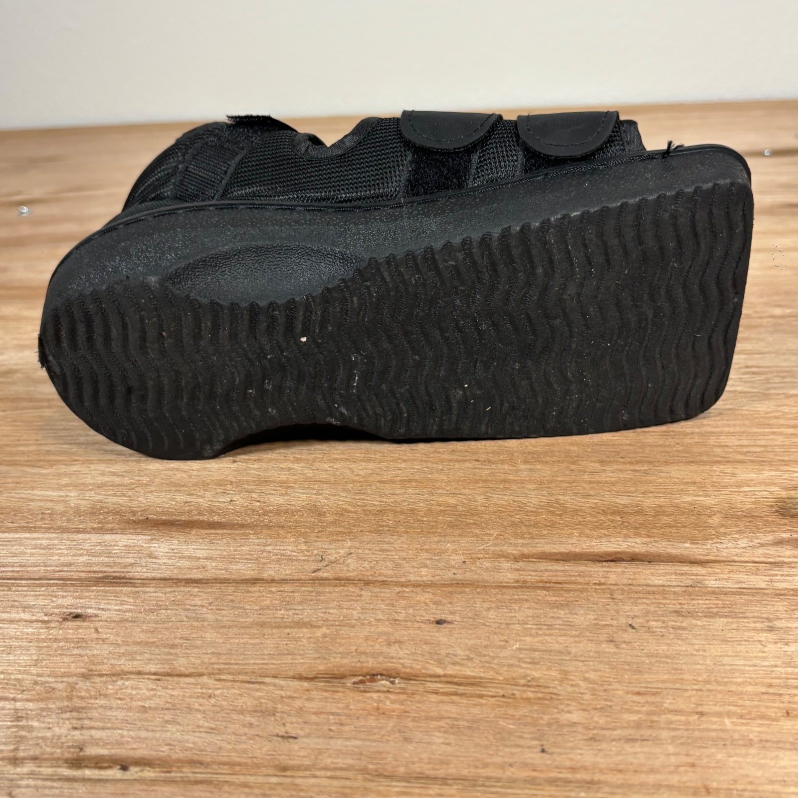 ProCare Squared Toe Post-Op Shoe Black Size Small Medical Surgical Recovery Boot