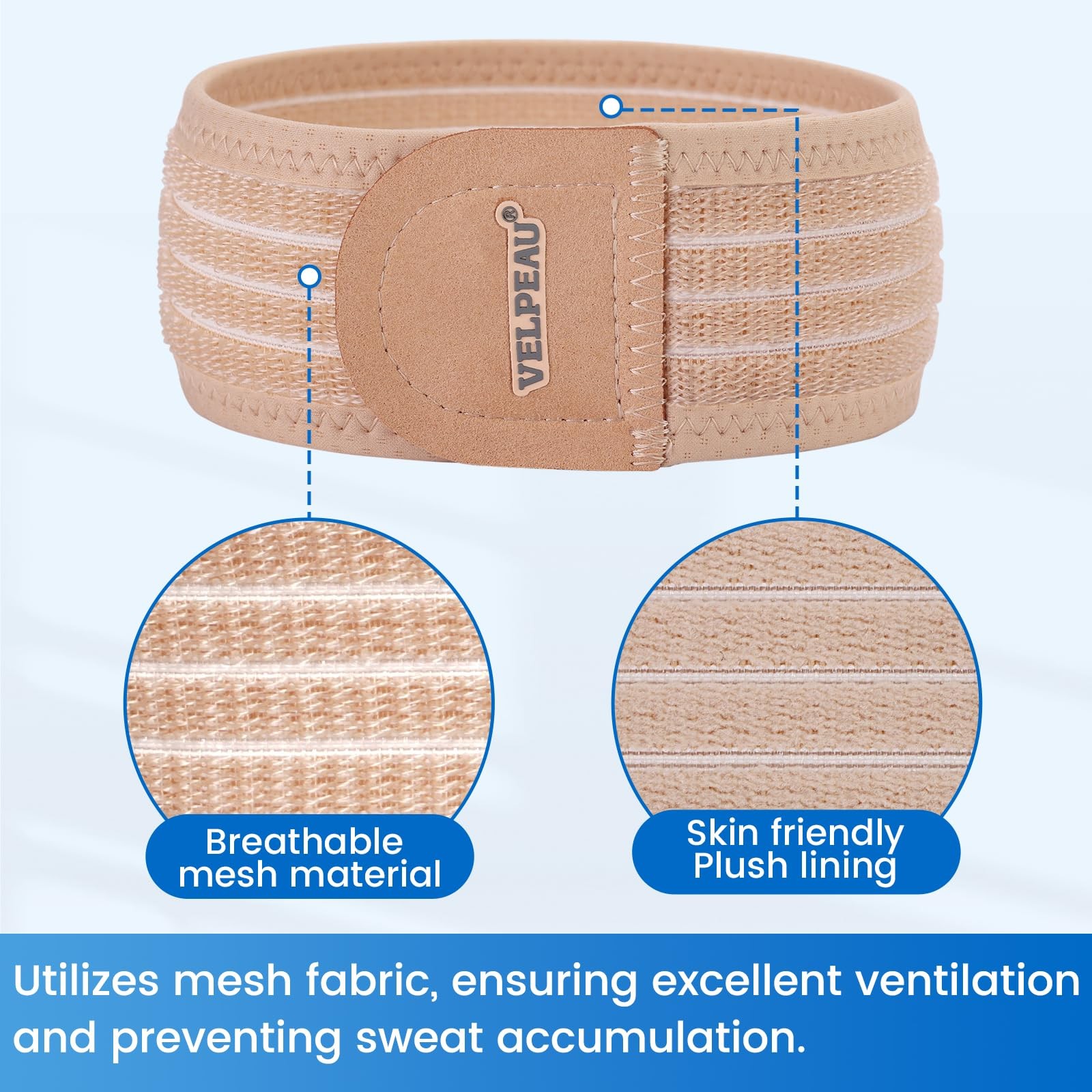 Velpeau Umbilical Hernia Belt Baby Newborn -with 3 Different Shaped Compressi…