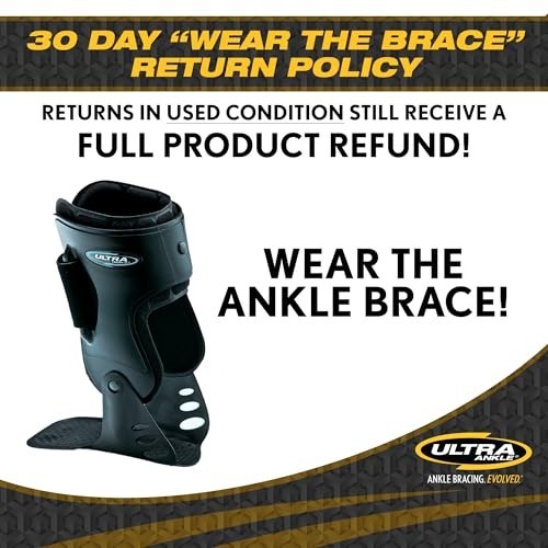 Ankle Support Brace for Chronic Instability – Rigid Shell, Boot-Ready Fit, Comfo