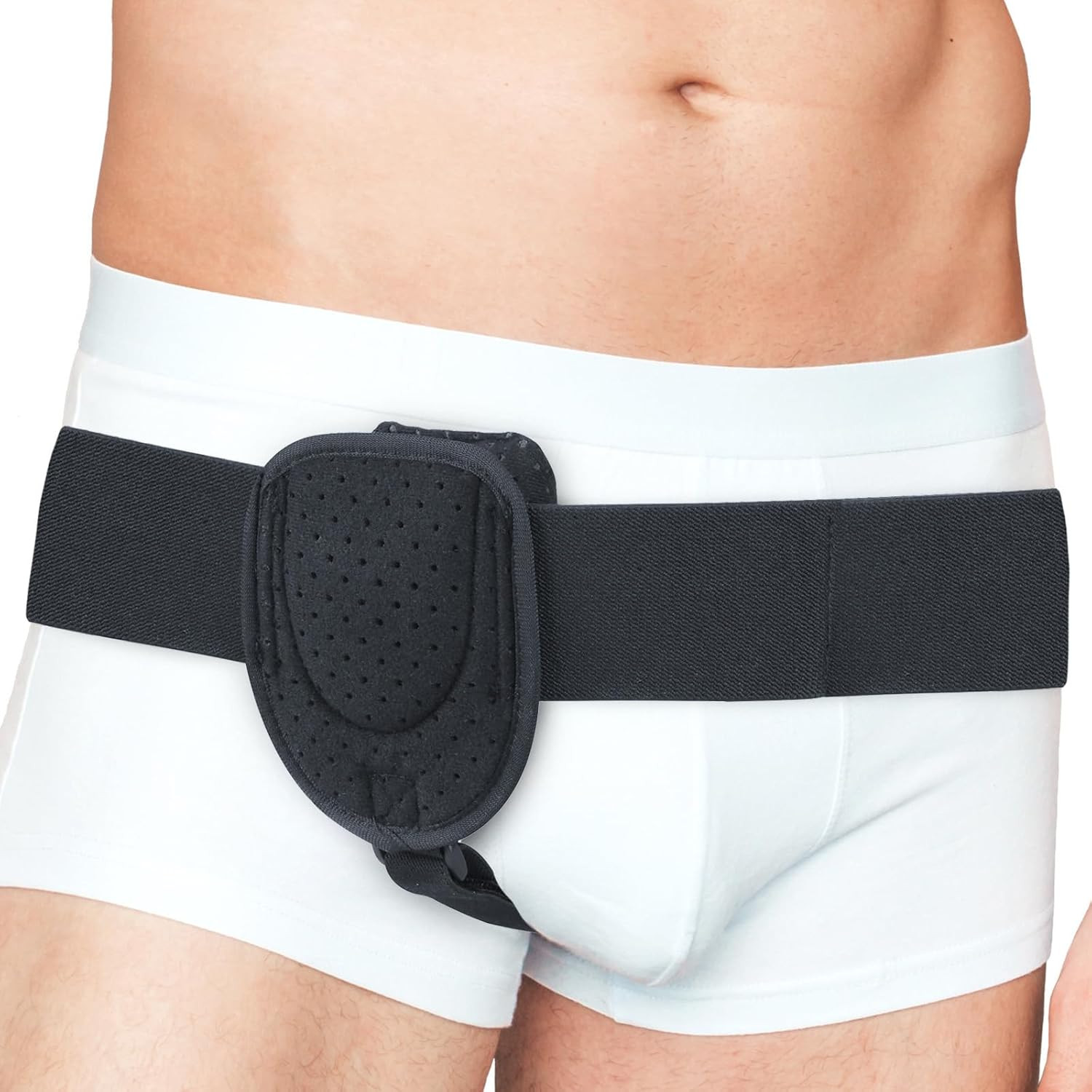 H2: Hernia Belts for Men – Adjustable Inguinal Hernia Belt Left or Right Side –
