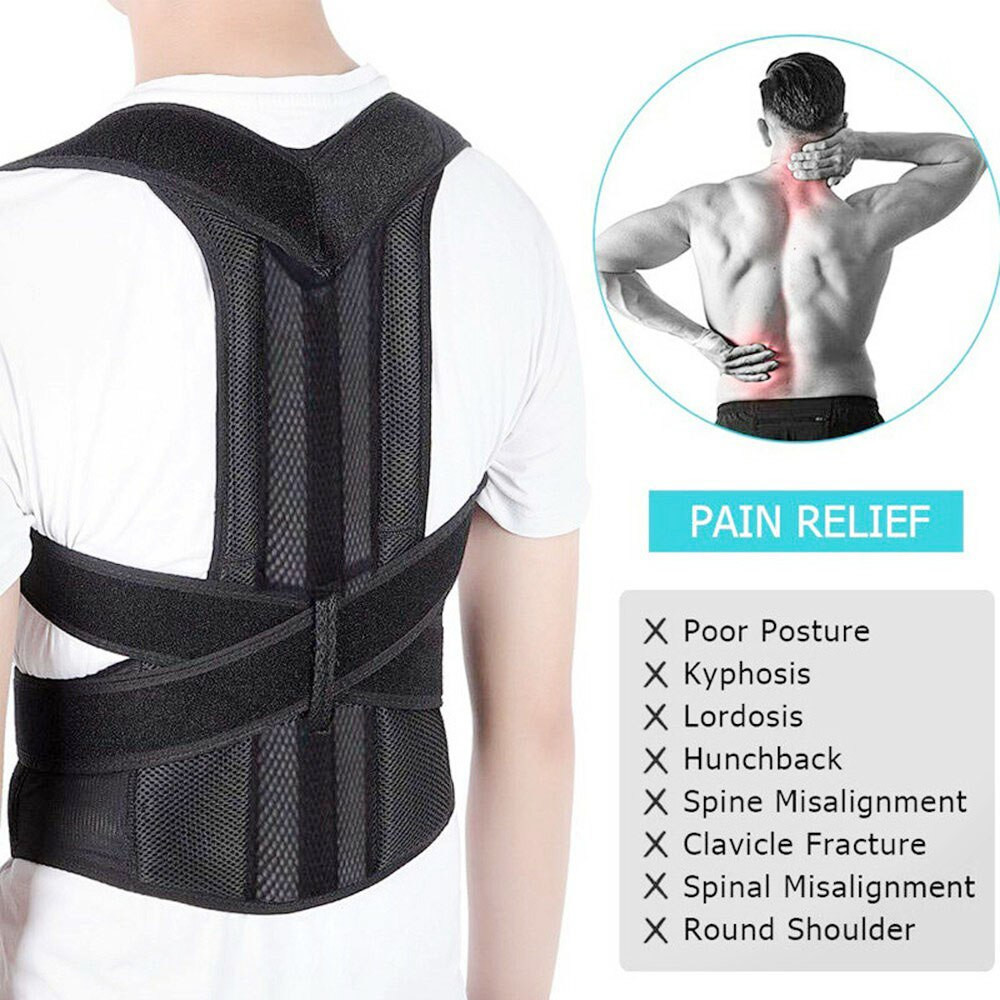 Posture Corrector for Body Correction and Lumbar Support Improve Back Posture
