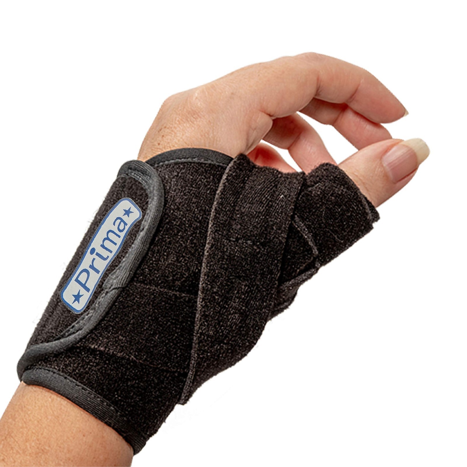 Adjustable Left Hand Thumb Brace – Medium Size, 3-Point Support for Pain Relief