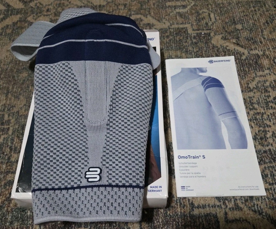 Bauerfeind OmoTrain S – Shoulder Support – Size 2, Right