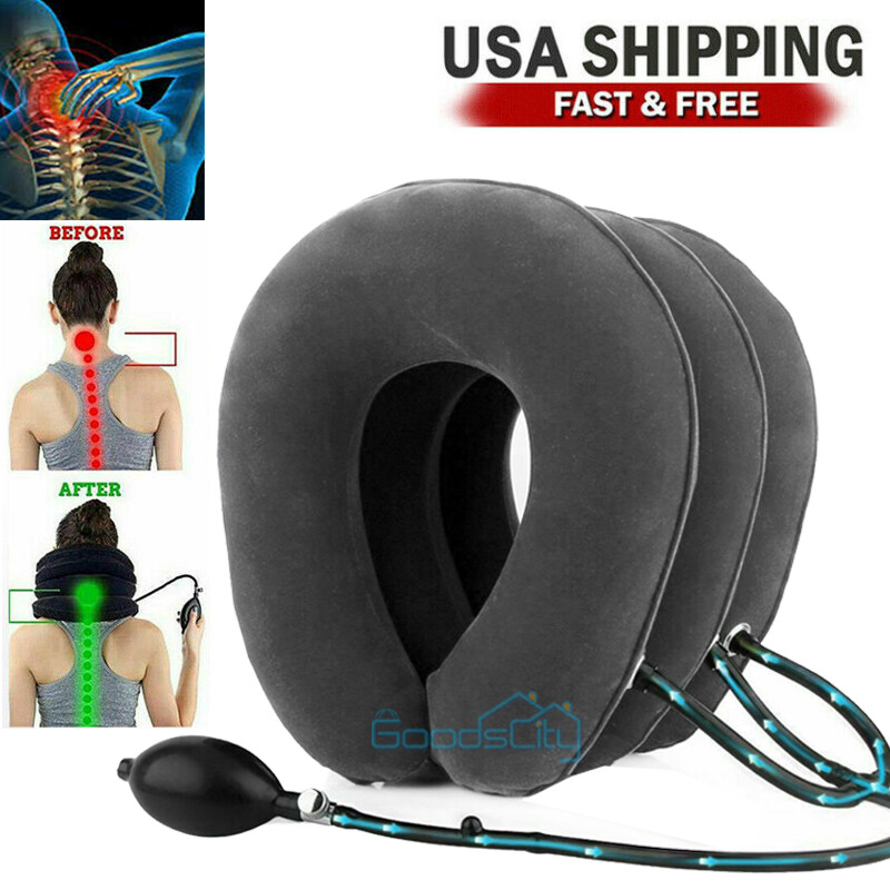 Cervical Neck Traction Device Ideal for Spine Alignment Chronic Neck Pain Relief