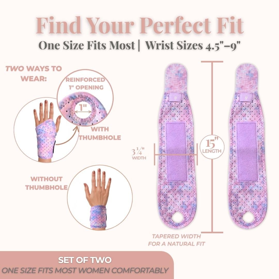 Activery Co. Carpal Tunnel Wrist Brace Left Hand, Right Hand for Women, Day o…
