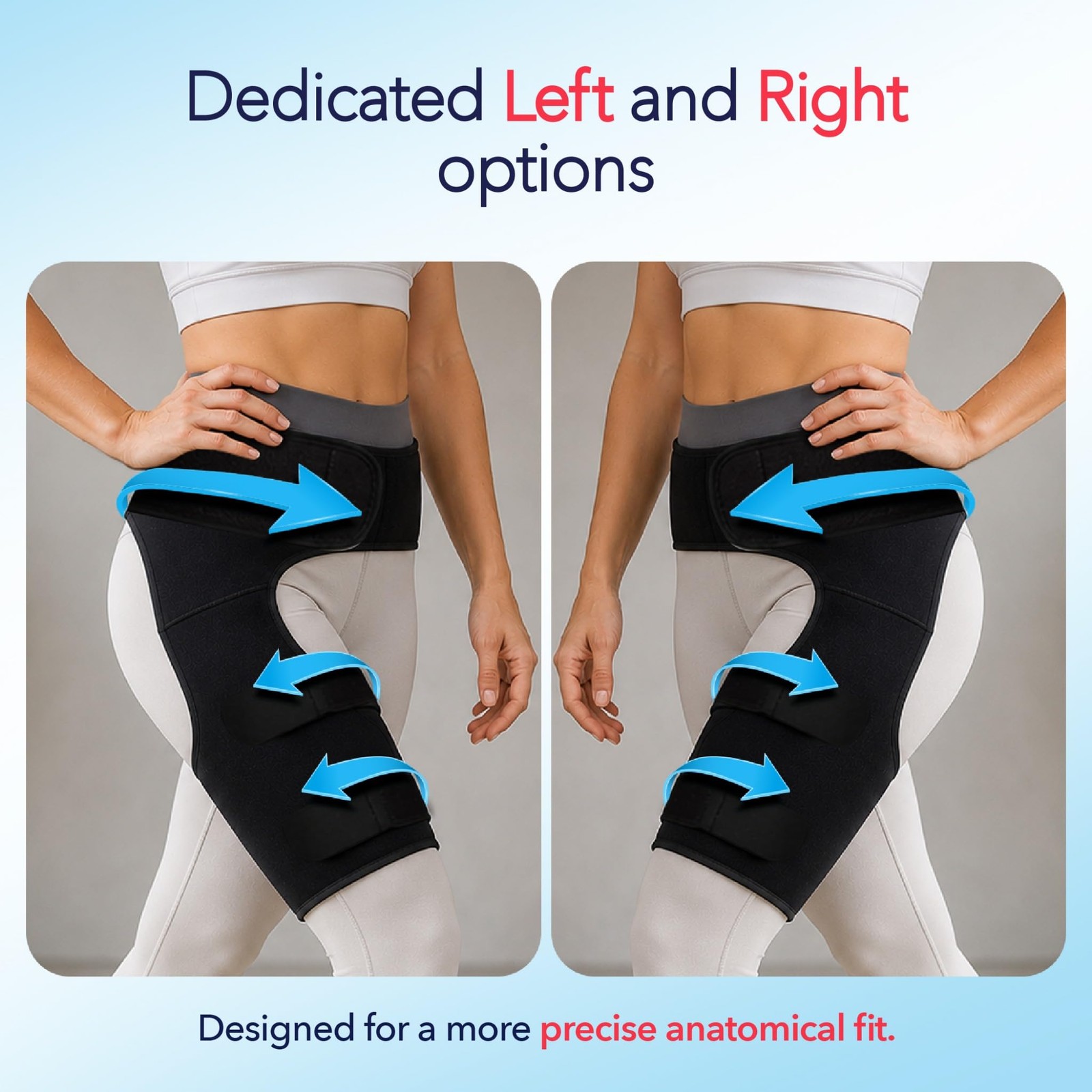 Dr. Arthritis Hip Brace, Adjustable Sciatic Nerve Brace and Stabilizer for Pu…