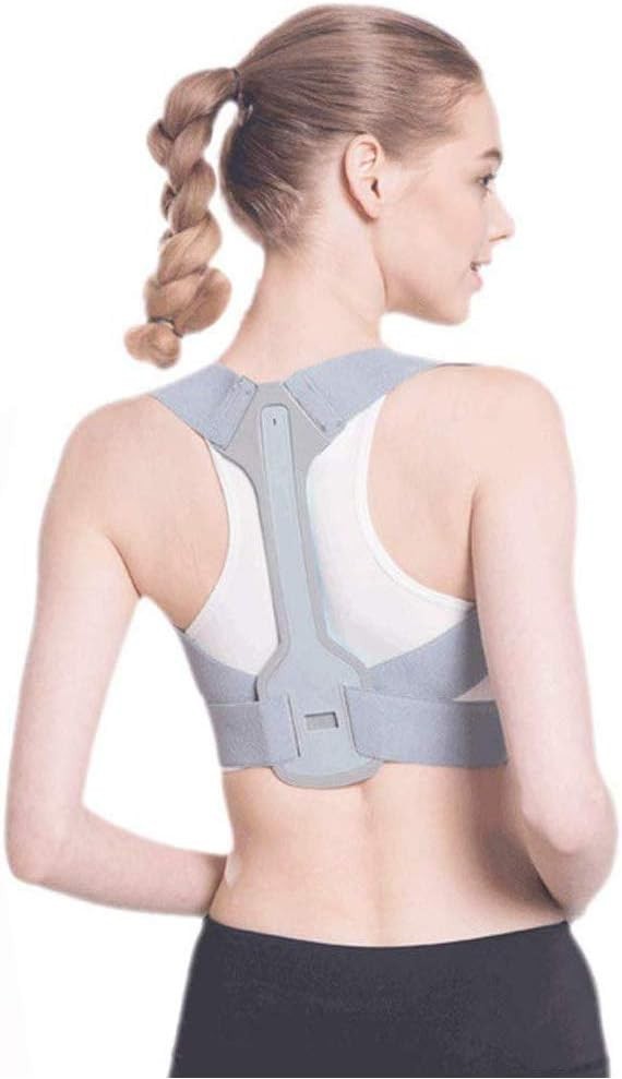 Adjustable Posture Corrector with Detachable Pads – Invisible Support for Size L
