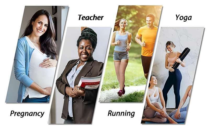 Compression Stockings Thigh High for Women Men 30-40 mmhg Graduated Compression