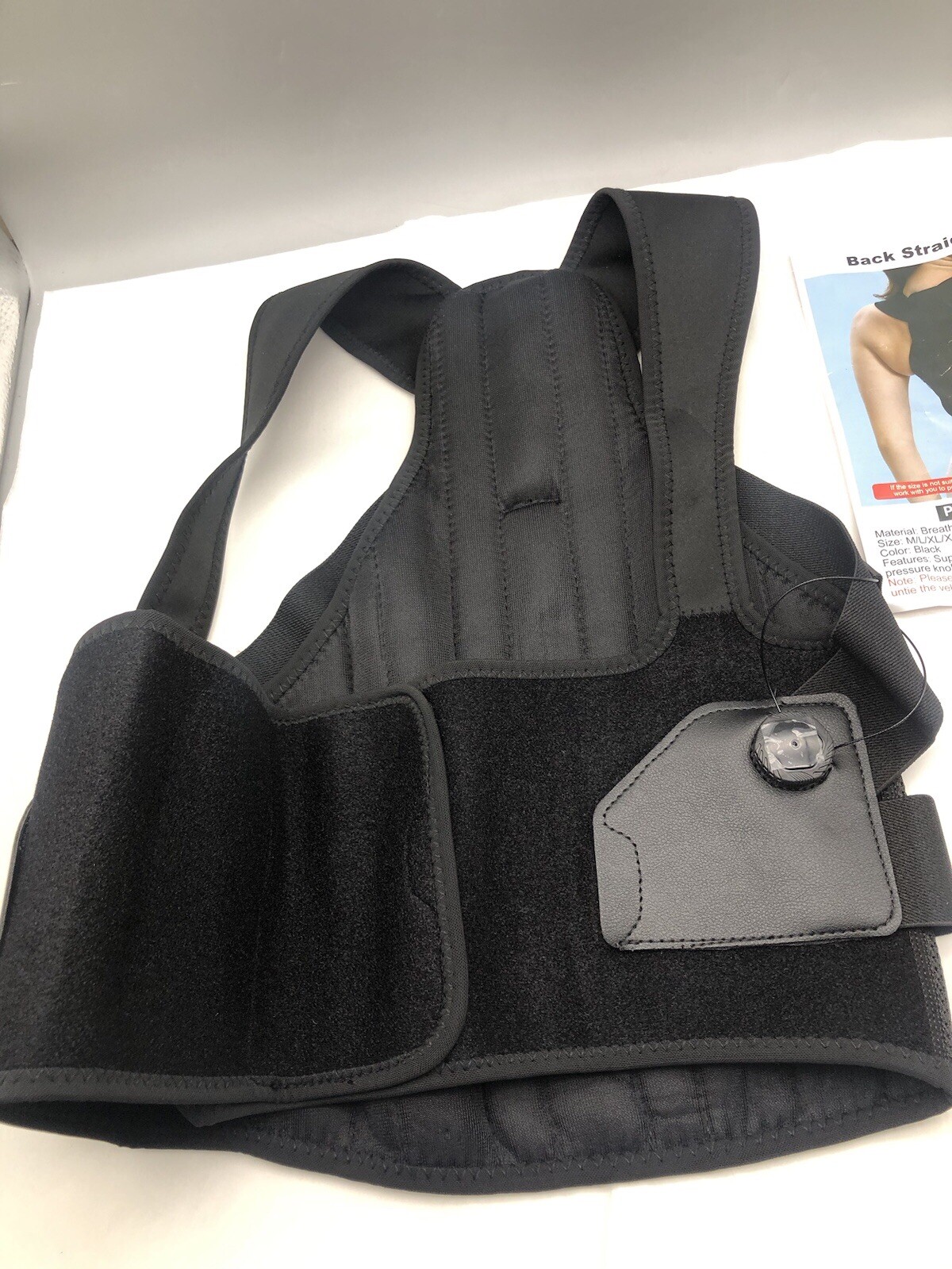 Eambond Adjustable 2 in 1 Back Brace and Posture Corrector for Men & Women*READ