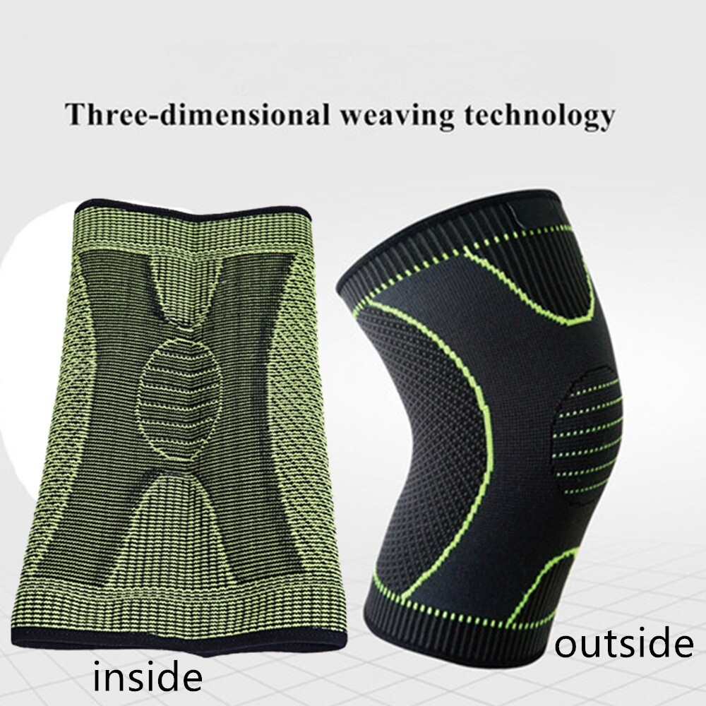 Knee Sleeve Compression Brace Support For Sport Gym Joint Pain Arthritis Relief