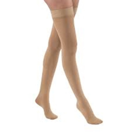 Jobst Opaque Thigh High CT 20-30 mmHg Compression Stockings 114643 BEIGE XL