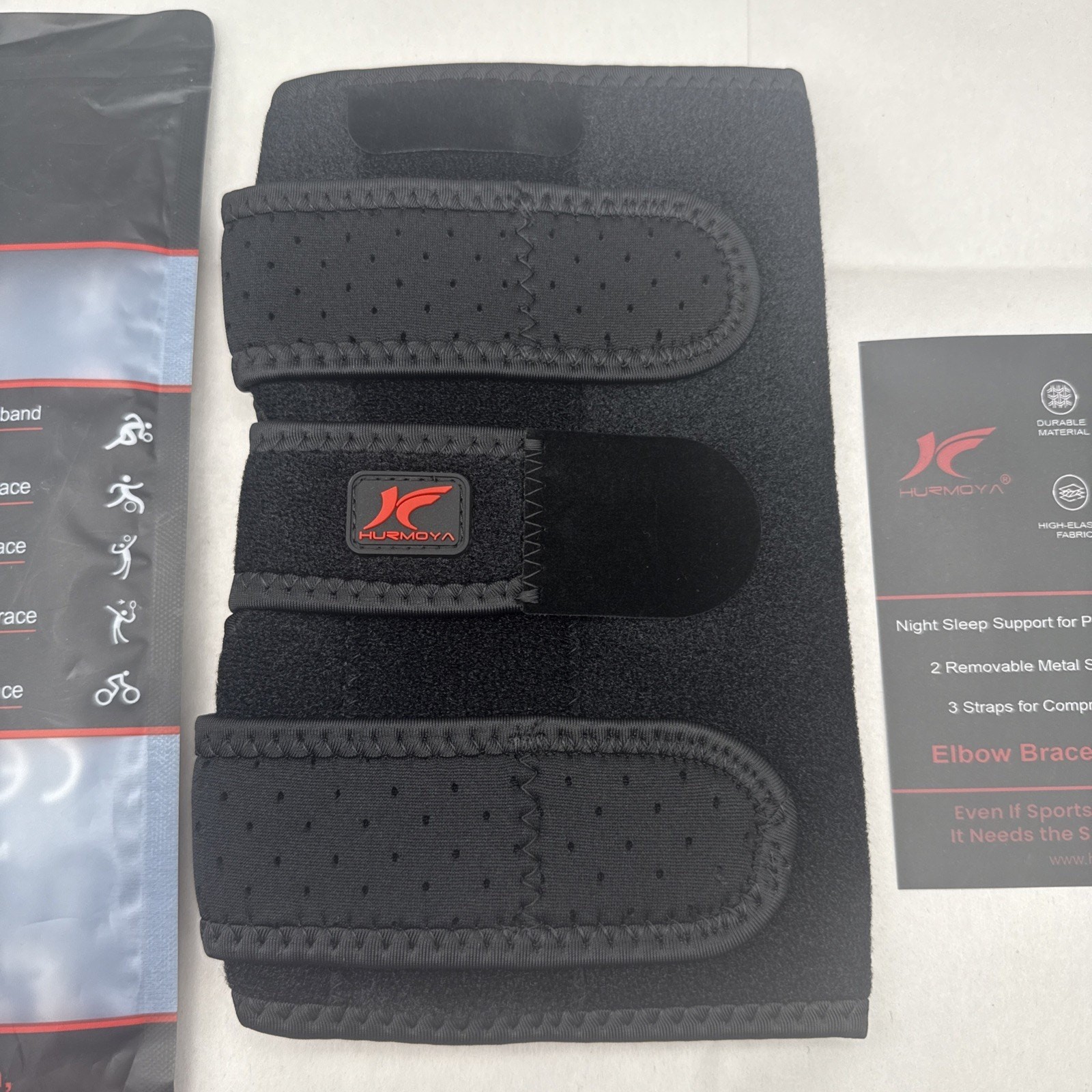Elbow Brace Comfortable Night Sleep, Cubital Tunnel Syndrome, New *READ…