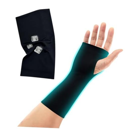 Hand Socks for Splint Under Brace, Wrist Brace Liner, Arm Sleeves Under Large