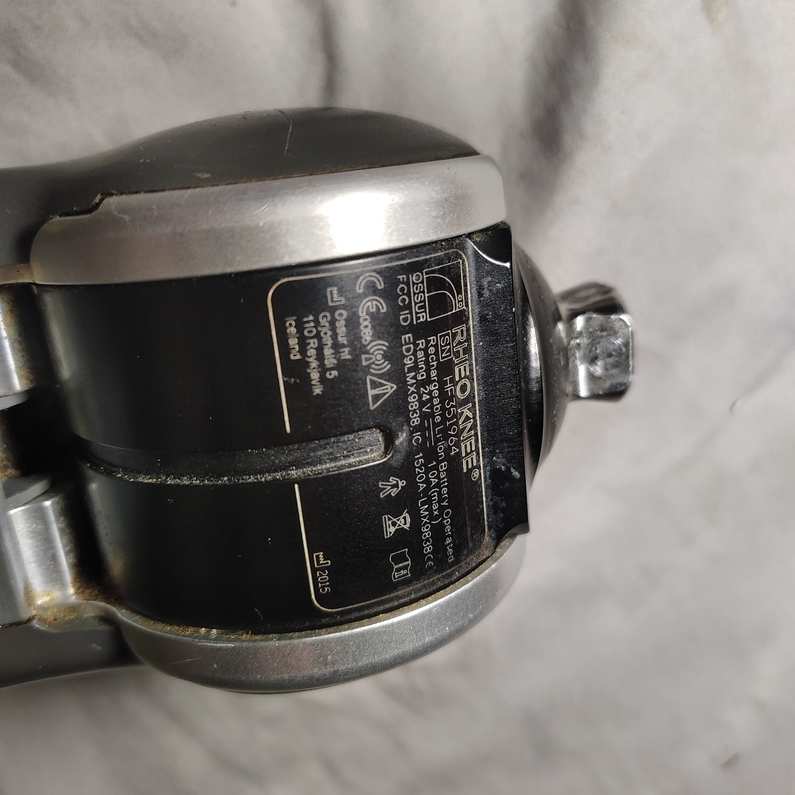 Ossur Rheo Knee 3 RheoKnee3 prosthetic leg joint