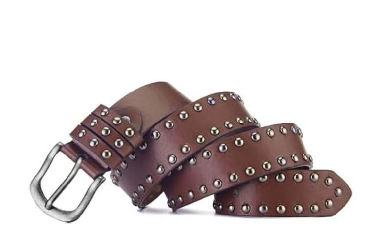 Adjustable-Vintage-Western-Belts for Fit for waistline 27 – 39 inches Brown-115