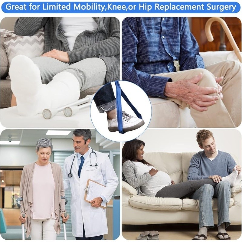 Leg Lifter Knee Surgery Mobility Aid After Hip Replacement Recovery Tools New