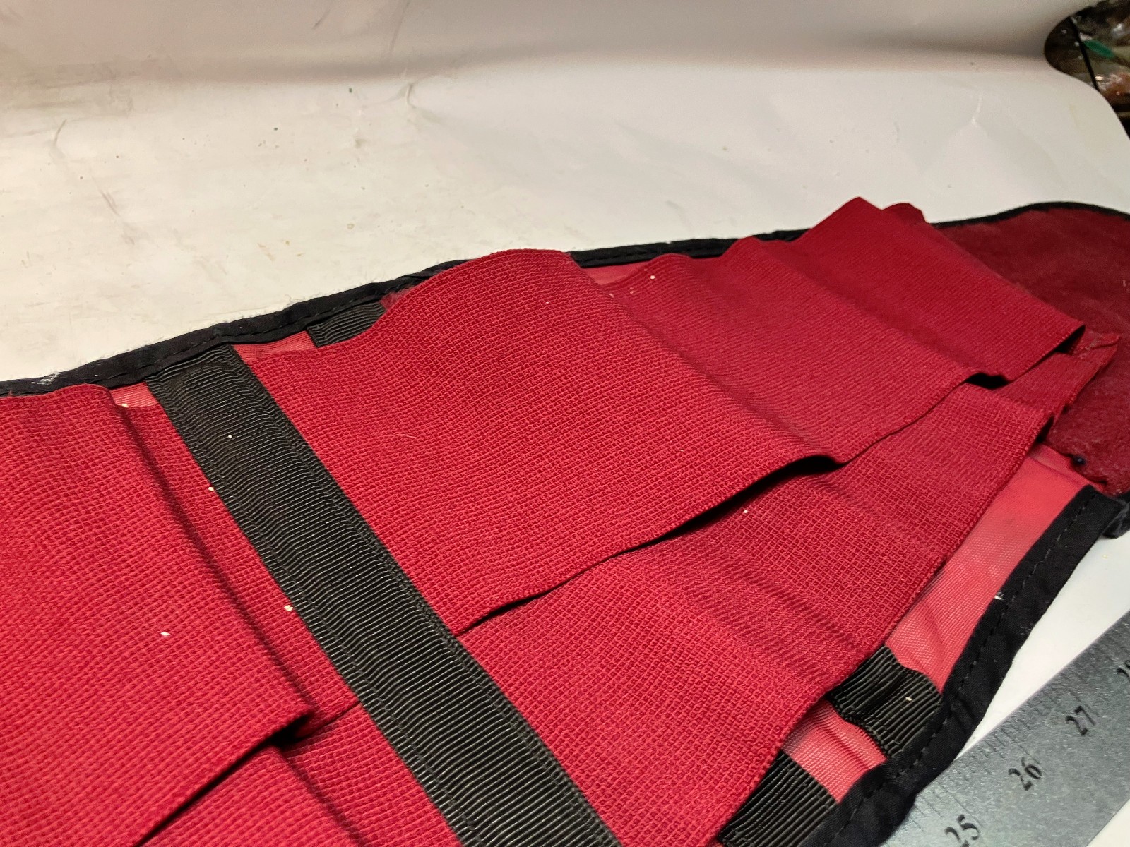 back brace red val med 44 in pre owned free shipping
